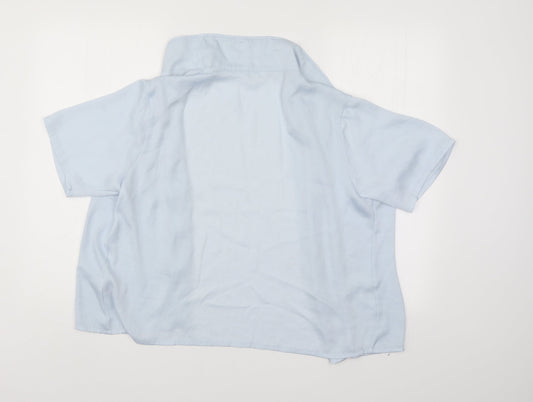 Secret Possessions Womens Blue Kimono Pyjama Top Size 14