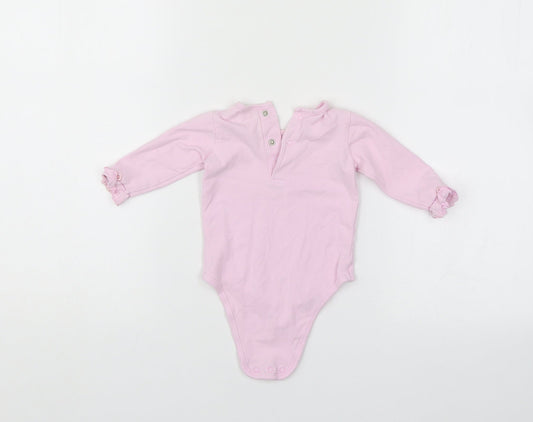 Little bundle Girls Pink Romper One-Piece Size 3-6 Months