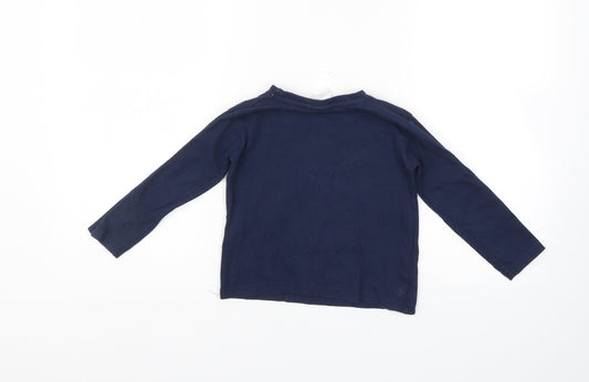 Urban Rascals Boys Blue Pullover Jumper Size 4 Years