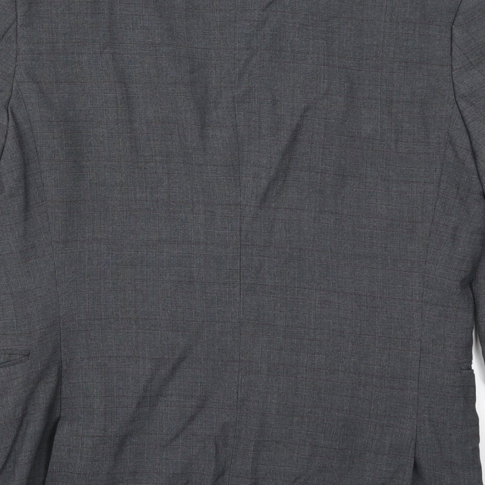 George Mens Grey   Jacket Suit Jacket Size 38