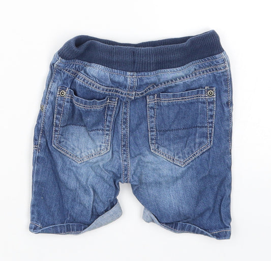 TU Boys Blue Denim Cropped Jeans Size 12-18 Months