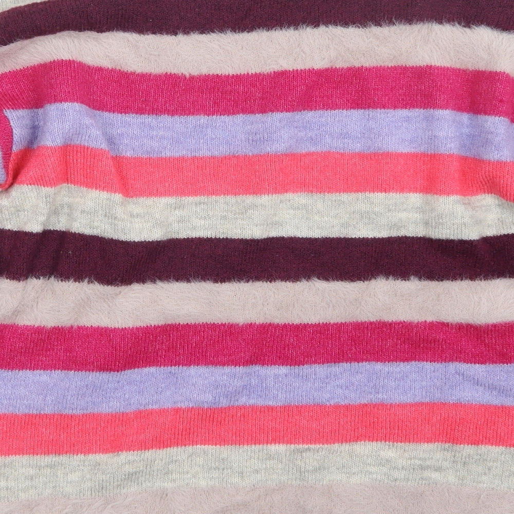 George Womens Grey Knit Pullover Jumper Size 8