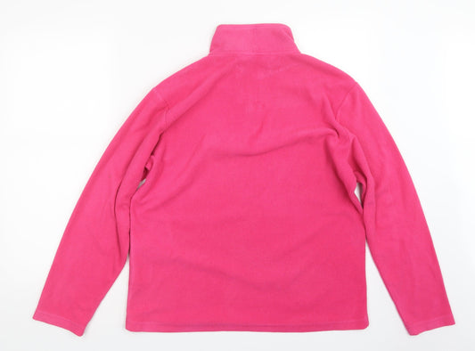 Womens UK Size 14 Hi Gear Pink Pullover Sweatshirt