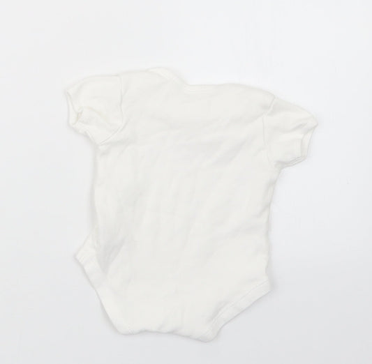 Matalan Girls White Babygrow One-Piece Size 3-6 Months