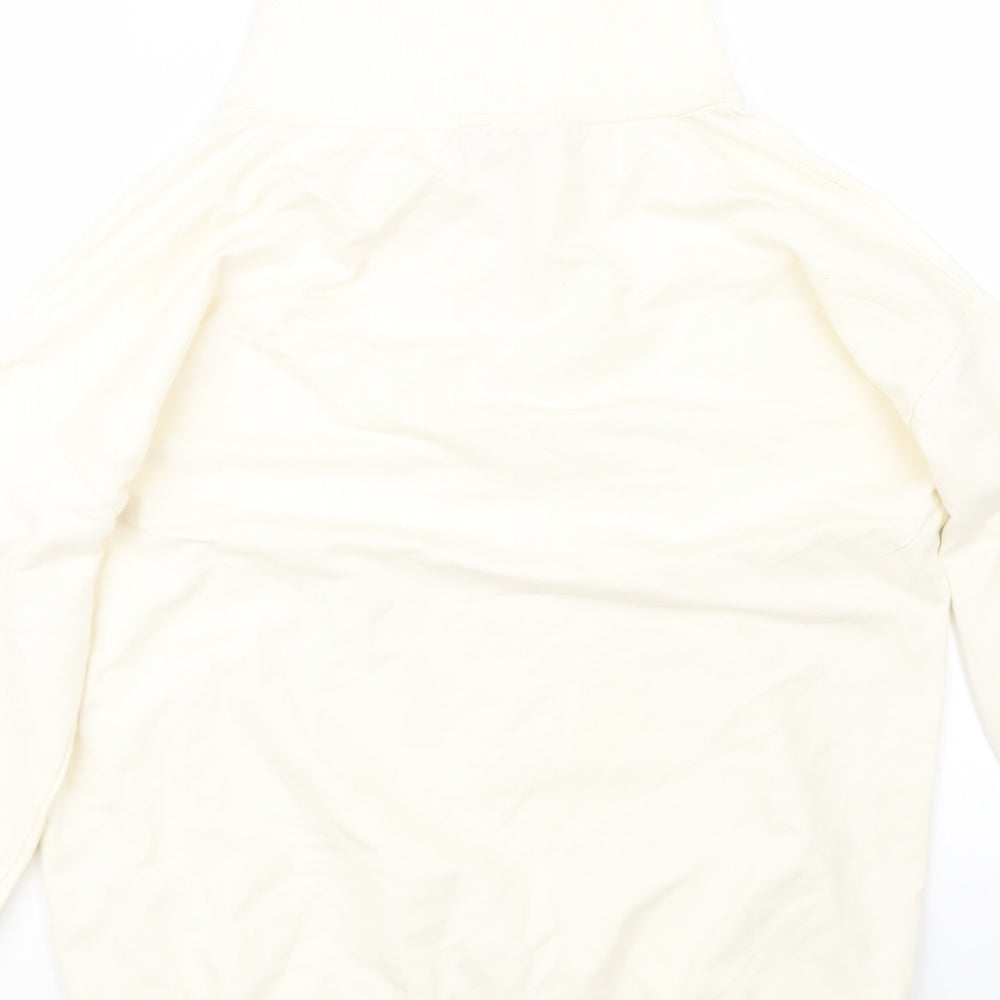 Wallis Womens Ivory Pullover Sweatshirt Size M
