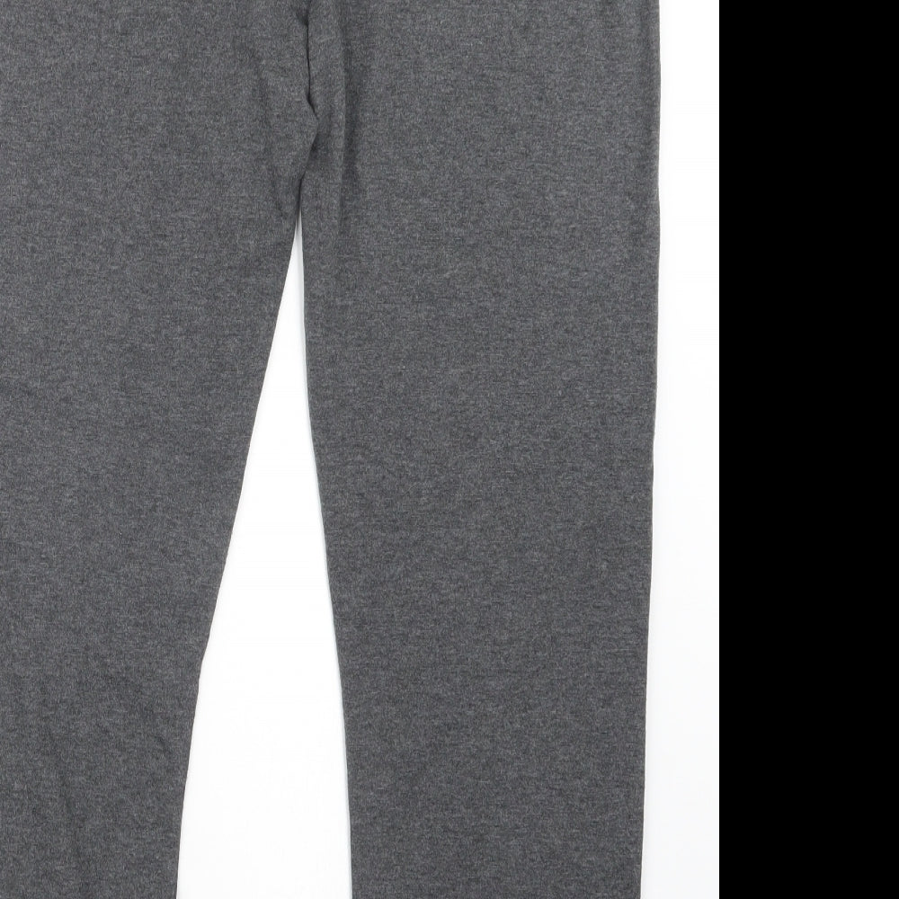 Mens UK Size M Preworn Regular Fit Jogger Grey Trousers