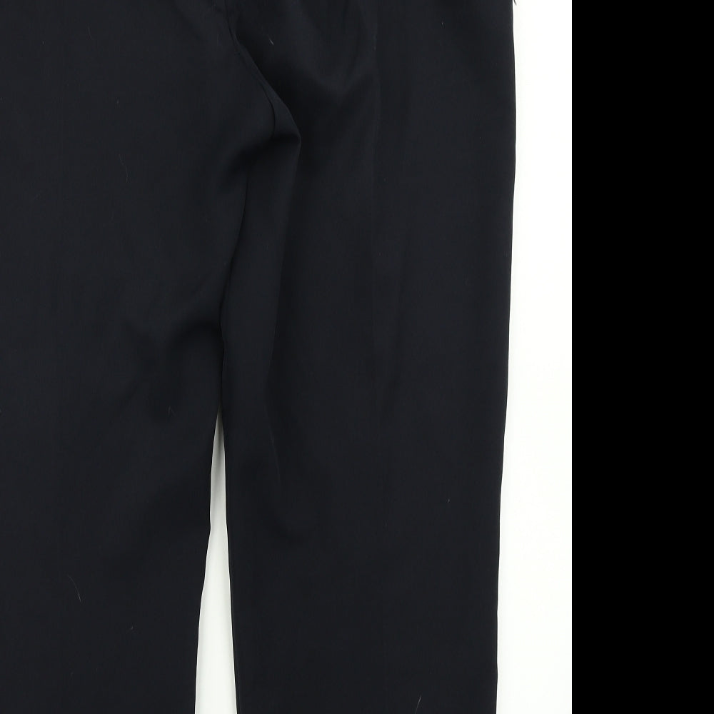 Bonmarché Womens Blue Dress Pants Trousers Size 8 L24 in