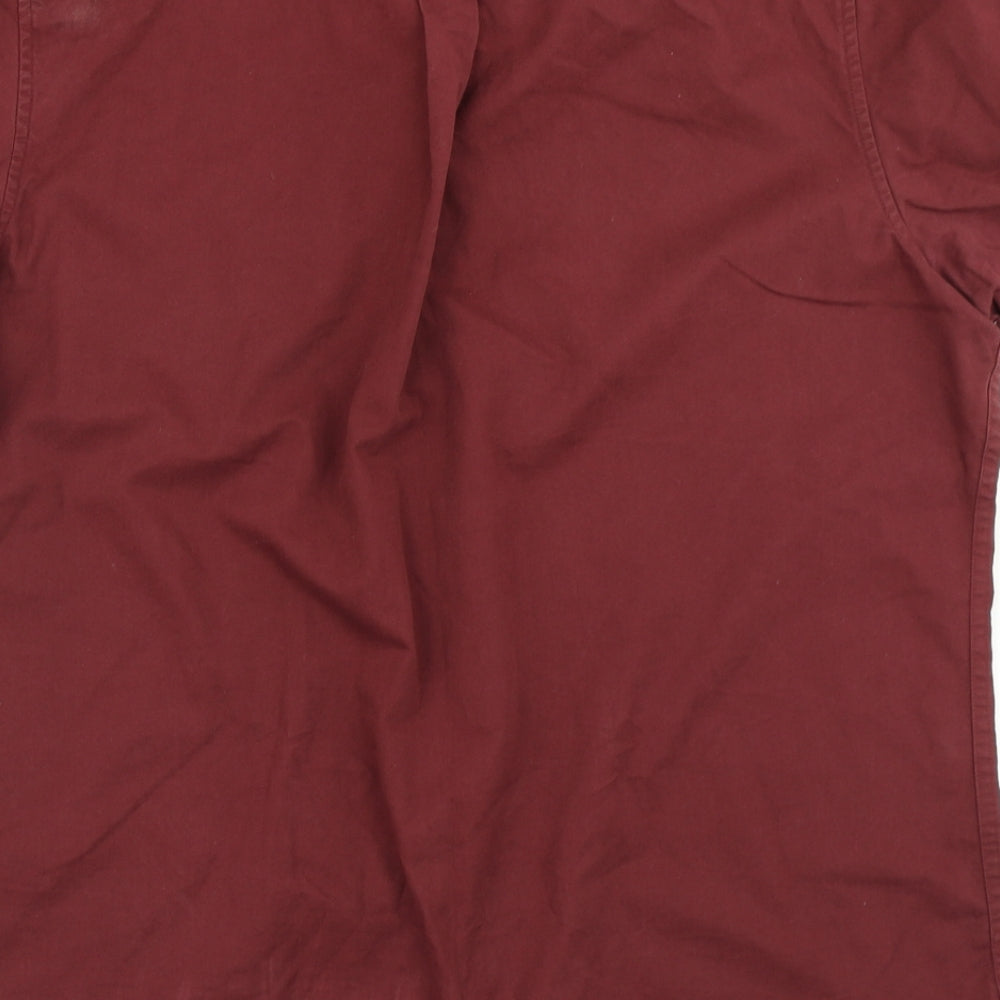 ASOS Mens Red Button-Up Size L
