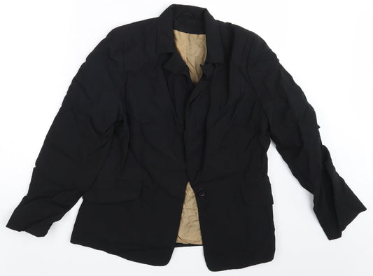 Womens UK Size 14 Dorothy Perkins Black Jacket