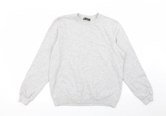 Womens UK Size 10 Avenue Grey Pullover Jumper