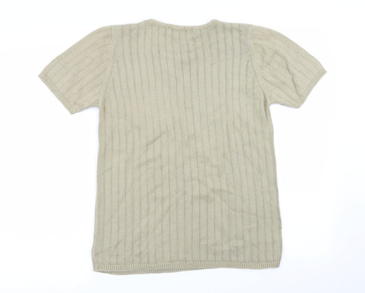 Womens UK Size 10 holmewood Green Pullover Jumper