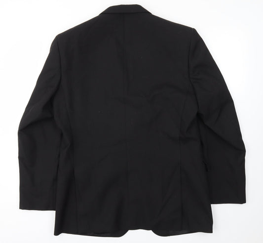 VART EKS Mens Black Jacket Blazer Size 42