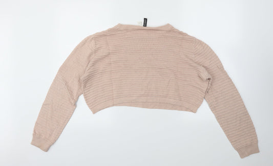 Womens UK Size L H&M Orange Pullover Jumper