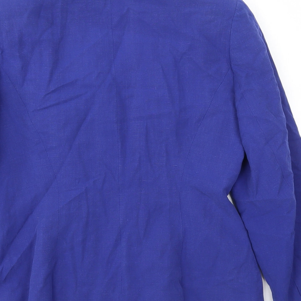 BHS Womens Blue Jacket Blazer Size 12