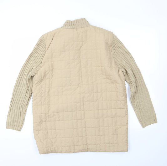 Damart Womens Beige Jacket Coat Size M