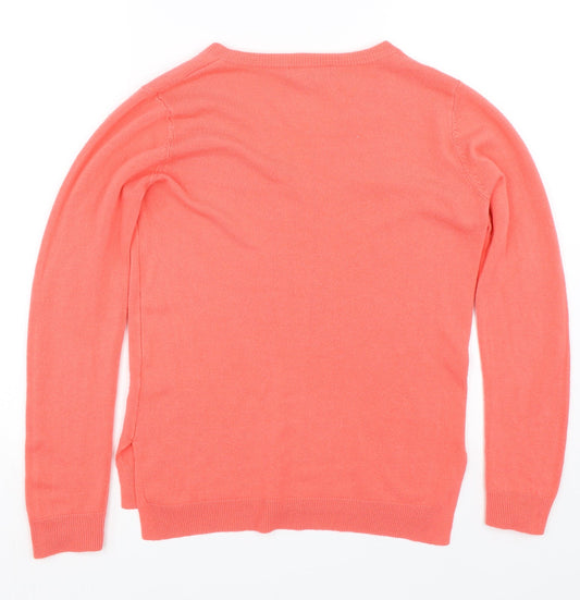 Primark Womens Orange Pullover Jumper Size 10