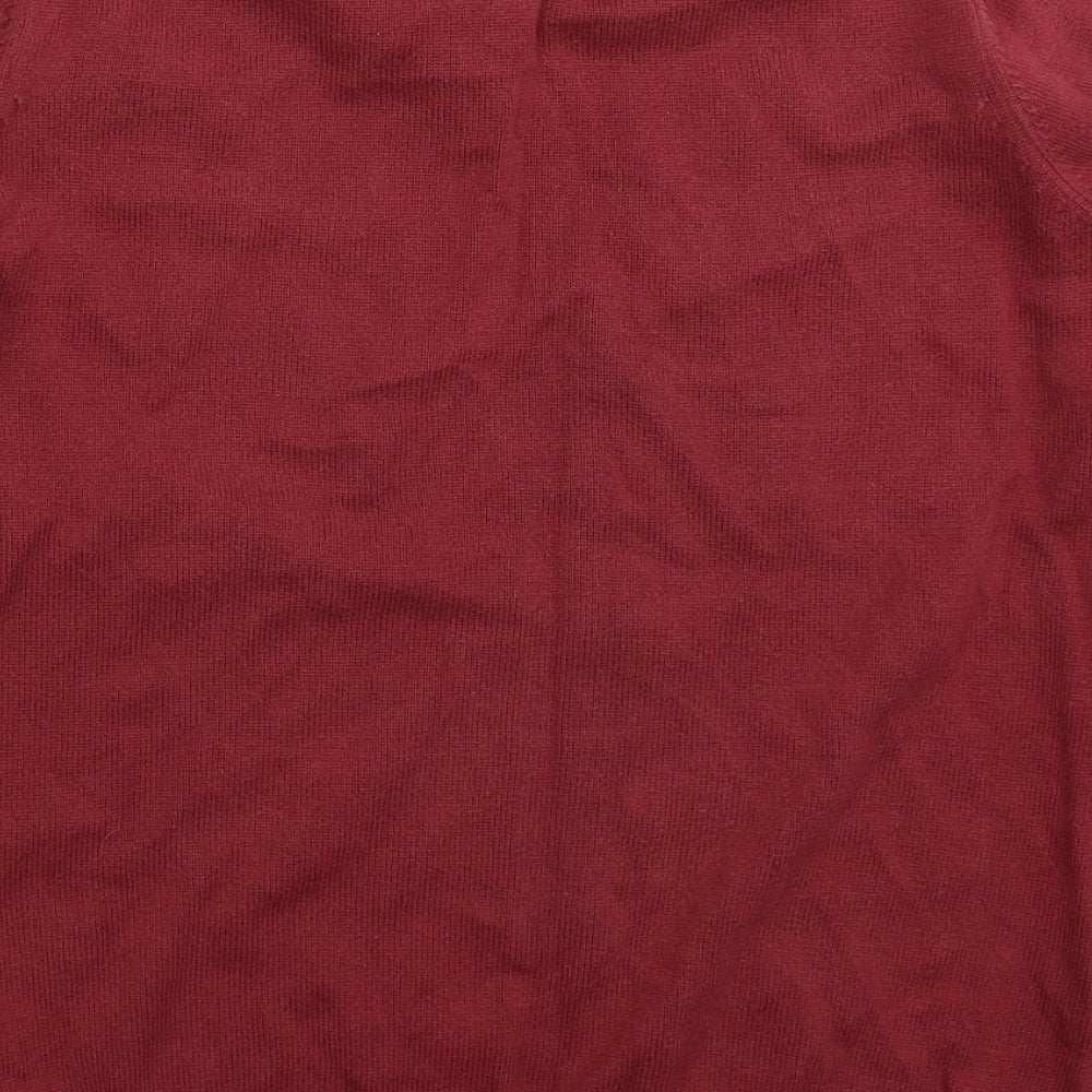 Marks and Spencer Mens Brown Knit Pullover Jumper Size M