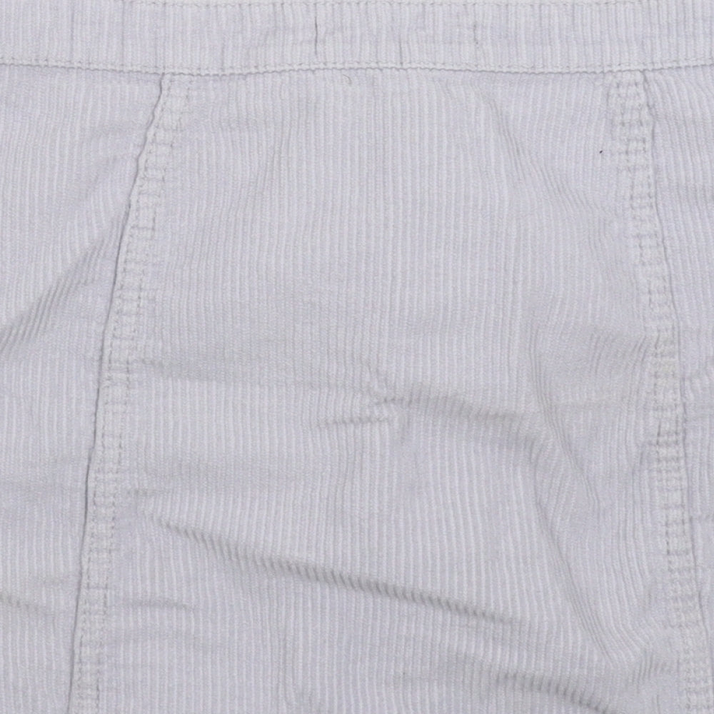 Womens UK Size 10 Denim & Co. A-Line Corduroy Skirt