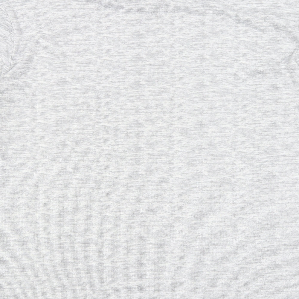 Love To Lounge Womens Grey Solid Top Pyjama Top - Cat