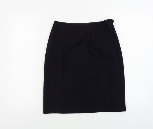 too Womens Blue Bandage Skirt Size 10