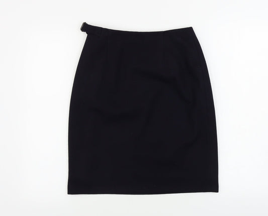 too Womens Blue Bandage Skirt Size 10