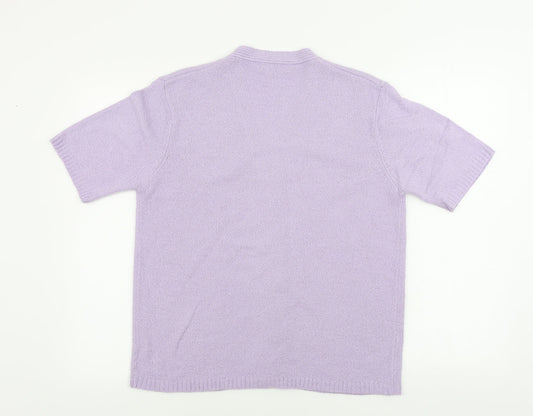 Womens UK Size S Bonmarché Purple Pullover Jumper