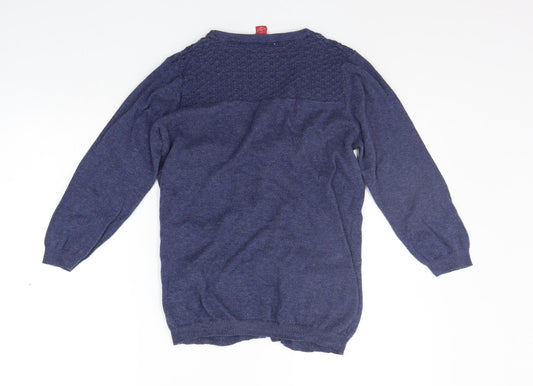 Falmer Heritage Womens Blue Cardigan Jumper Size 10