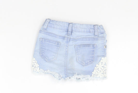 deniem co Baby Blue Cropped Jeans Size 9-12 Months - washable mark