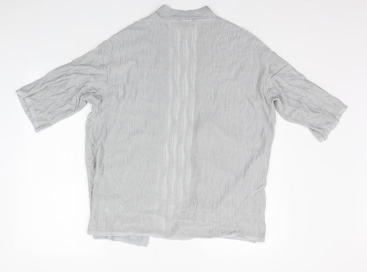 Womens UK Size 16 Per Una Grey Cardigan Jumper