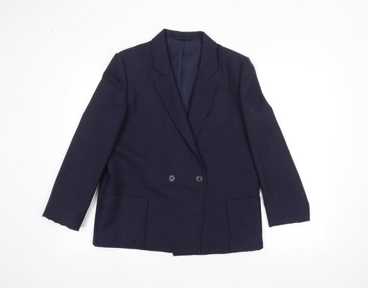 Womens UK Size 10 C&A Blue Jacket
