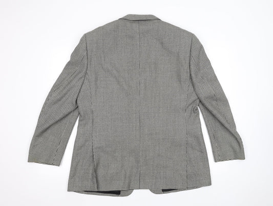 Mens UK Size 42 Greenwood Regular Grey Suit Jacket
