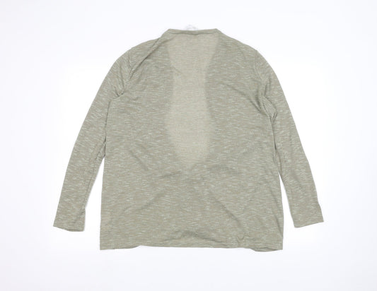 Primark Womens Green Cardigan Jumper Size L
