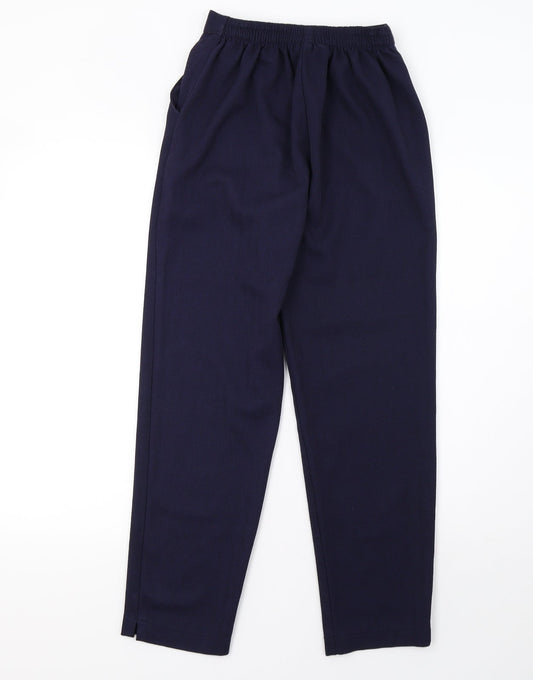 Autonomy Womens Blue Trousers Size 10 L29 in