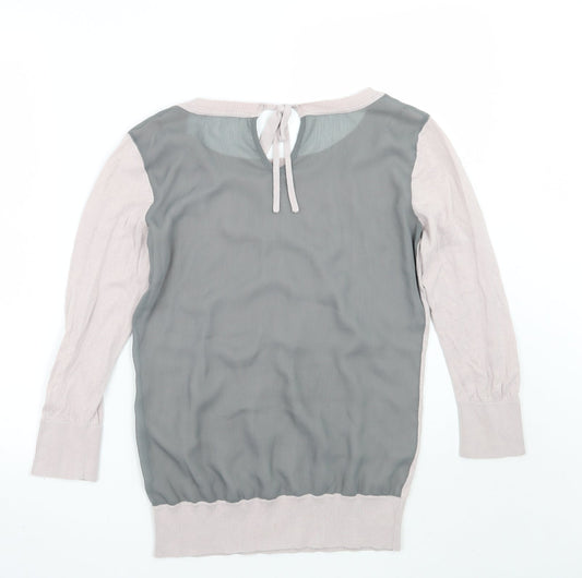 Womens UK Size 8 NEXT Pink Pullover Jumper