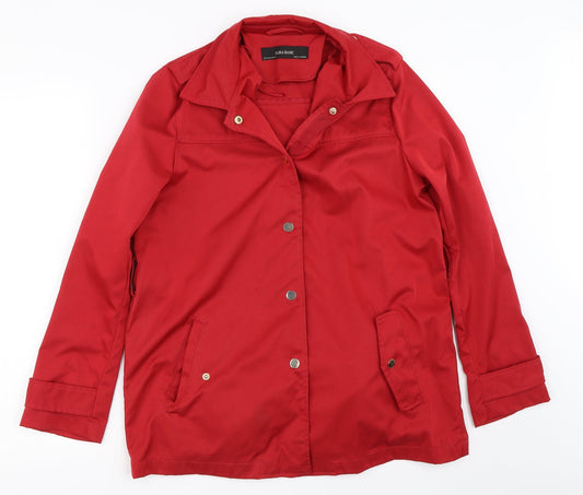 Zara Womens Red Jacket Coat Size M