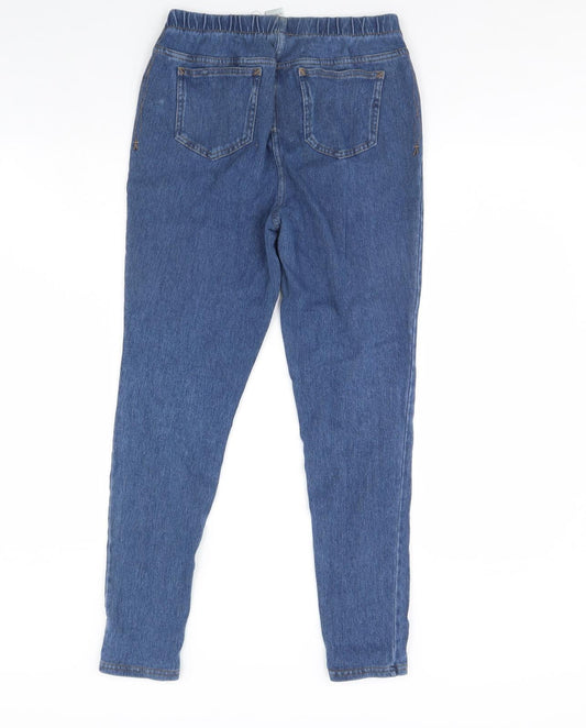 NEXT Womens Black Denim Skinny Jeans Size 10 L28 in