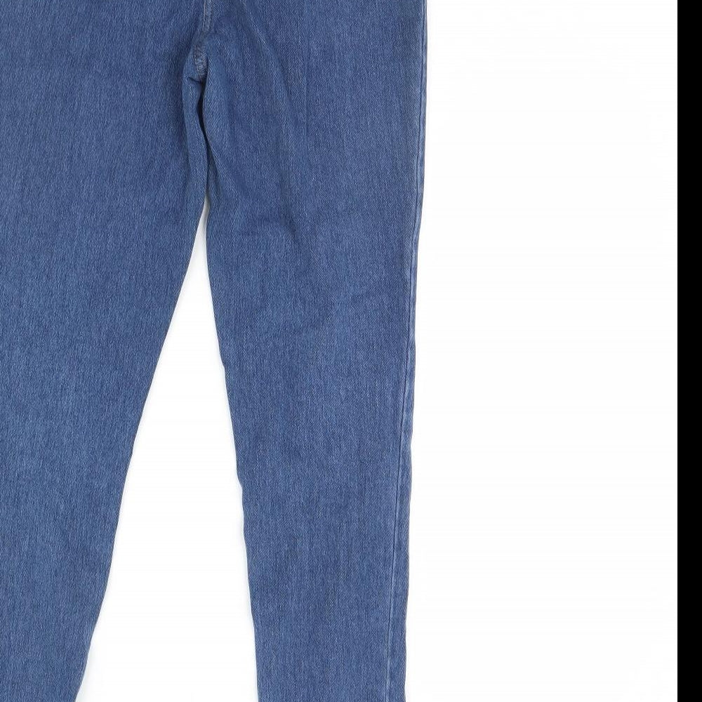 NEXT Womens Black Denim Skinny Jeans Size 10 L28 in