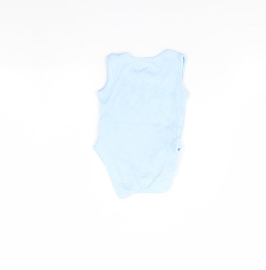 George Baby Blue Babygrow One-Piece Size 0-3 Months