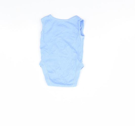 George Baby Blue Babygrow One-Piece Size 0-3 Months