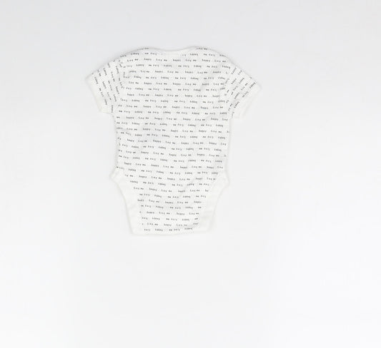Primark Baby White Babygrow One-Piece Size 0-3 Months - TINY ME
