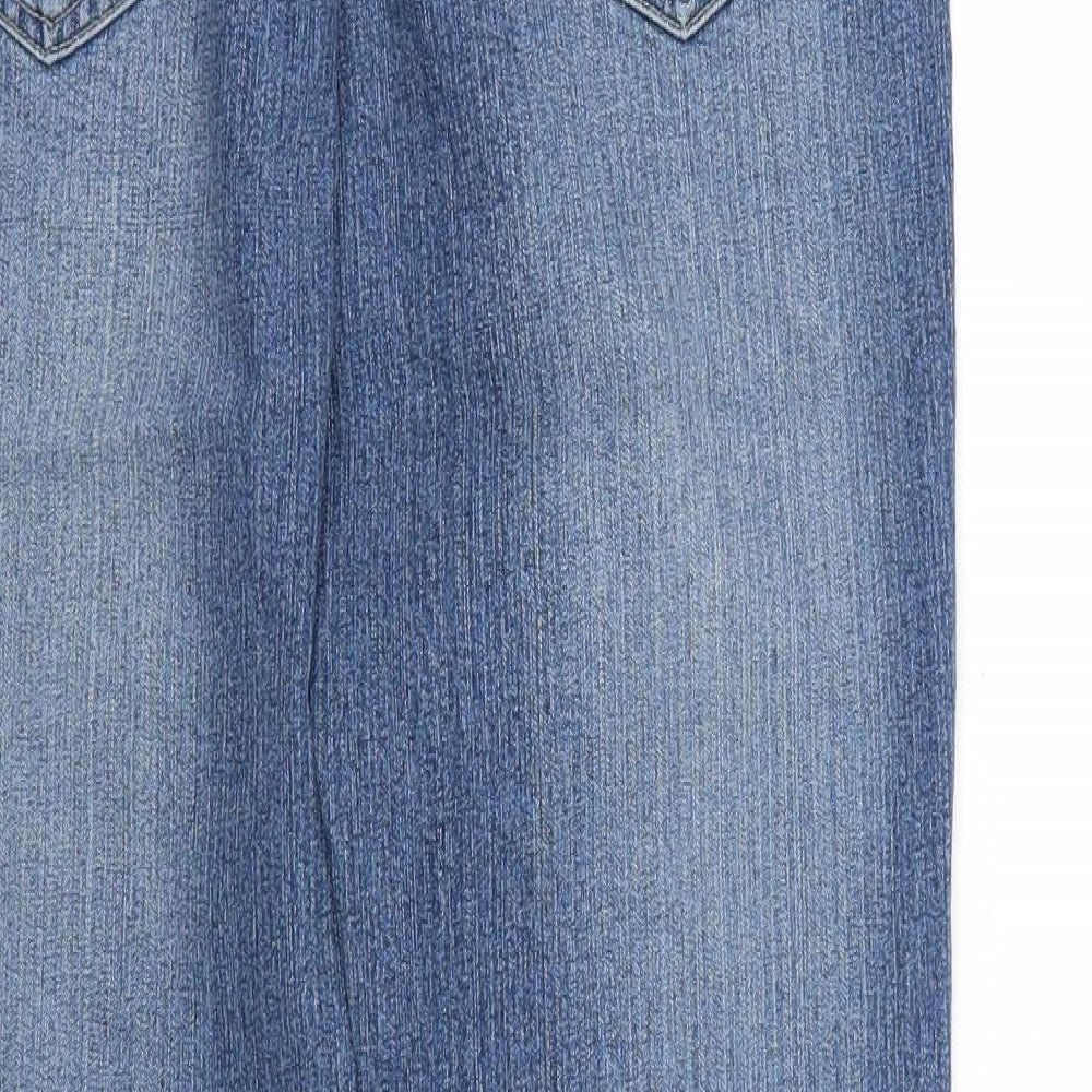 Swallow jeans Womens Blue Geometric Skinny Jeans Size 2XL L31 in
