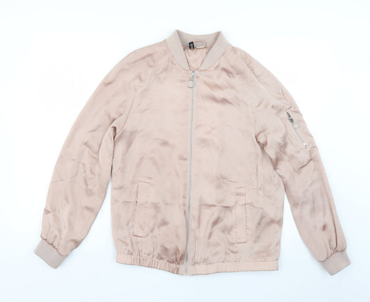 Womens UK Size 8 H&M Pink Jacket