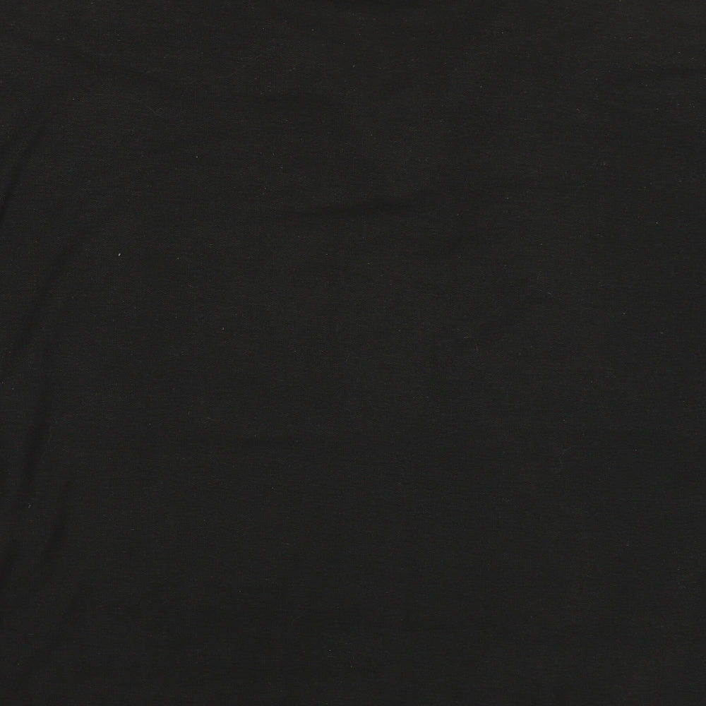 Pierre Leon Mens Black Polo Size M