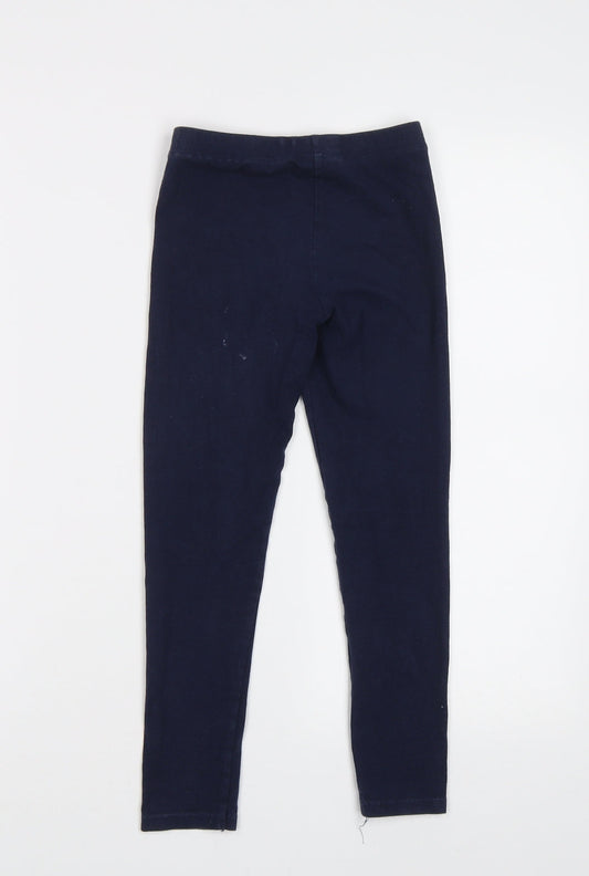 Matalan Girls Blue Jegging Trousers Size 8 Years