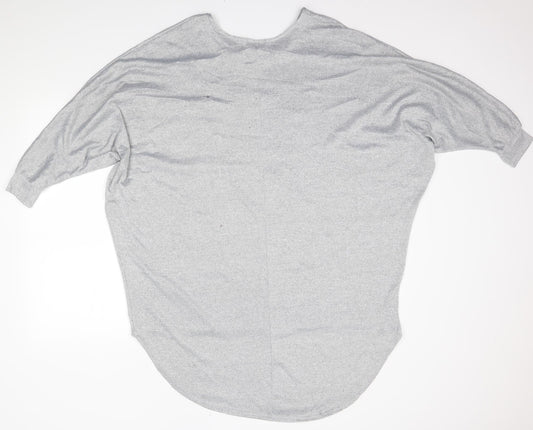 Dolls Paris Womens Grey Pullover Jumper Size 10