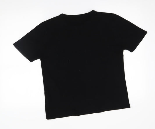 Womens UK Size L YS collection Black Pullover Jumper