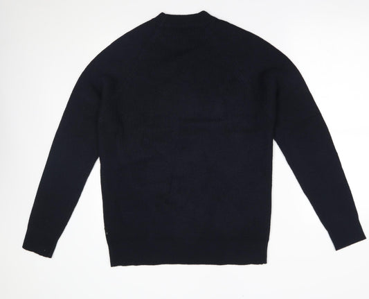 burton menswear Womens Blue Pullover Jumper Size L