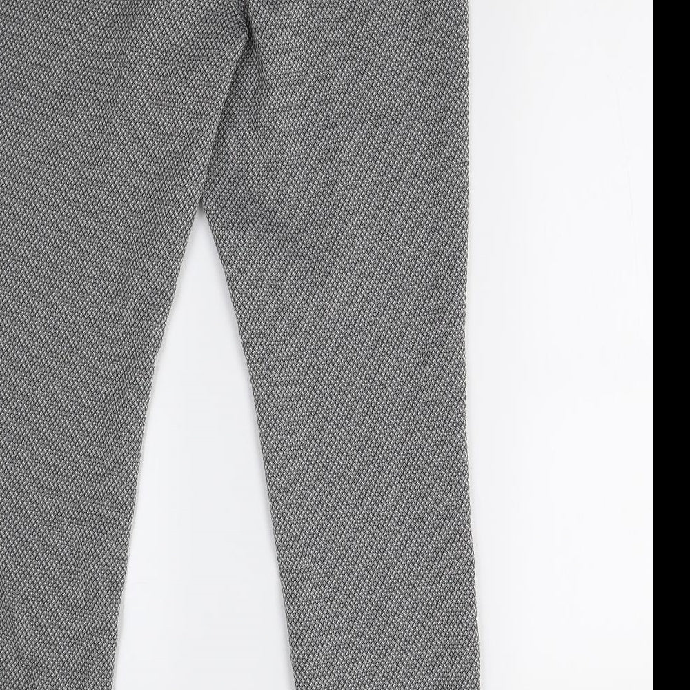 Womens UK Size 12 South Regular Fit Grey Trousers