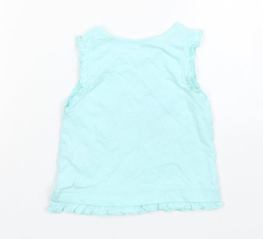 Studio Girls Blue Basic Tank Size 12-18 Months