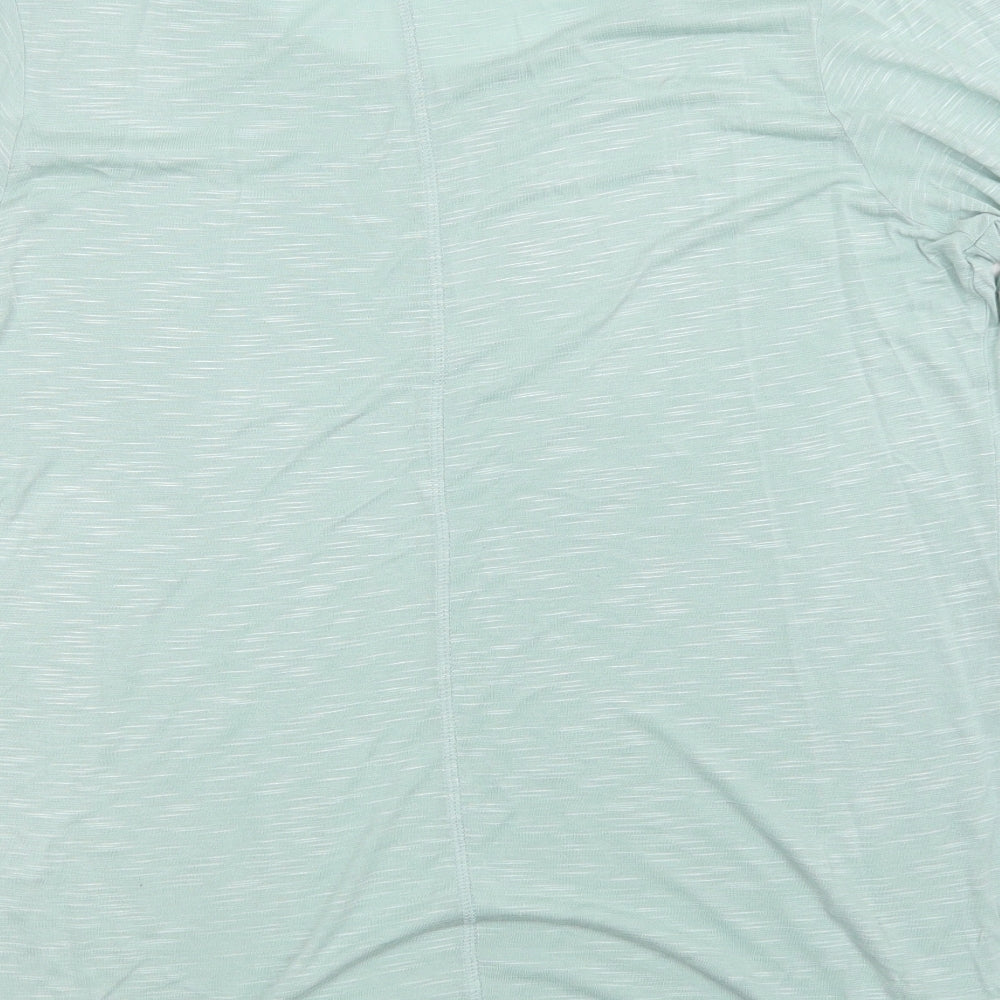 Evans Womens Green Basic Blouse Size 16